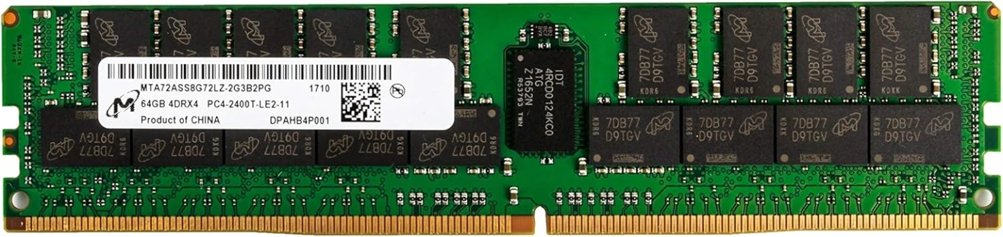 MICRON 64GB PC4-2400T-L Memoria ECC reducida de carga LRDIMM