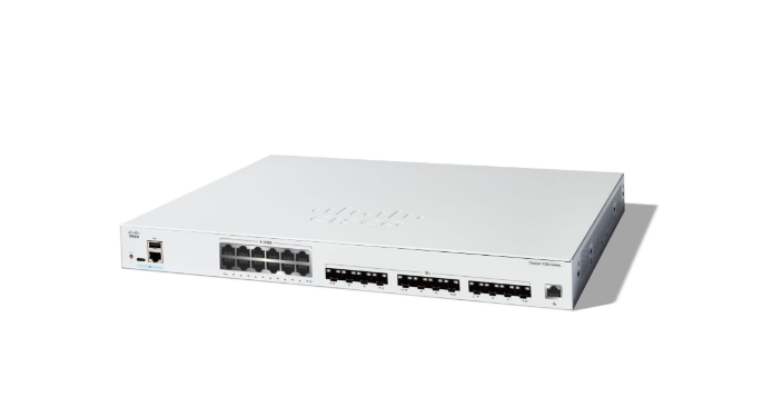 [C1300-24XTS-GRADEAPLUS] Cisco Catalyst 1300 12x 10G Copper + 12x 10G SFP+, 1x GE Management Port, Rack-mountable (C1300-24XTS) (Grado: A(+))