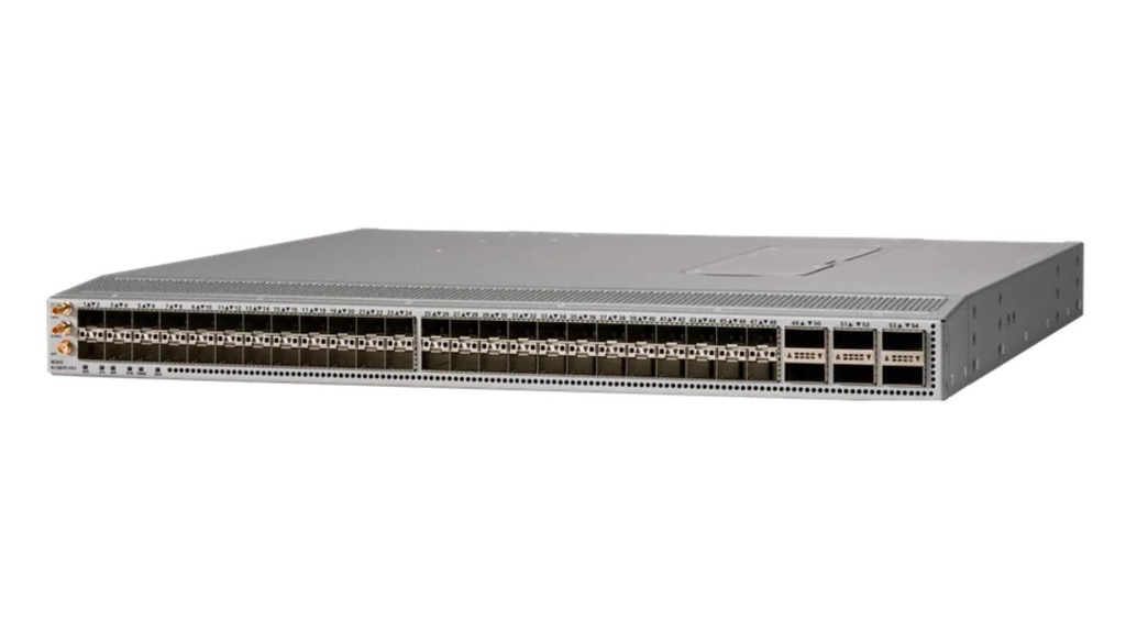 [N9K-C93180YC-FX3-GRADEAPLUS] [N9K-C93180YC-FX3] Switch Cisco Nexus 93180YC-FX3 48x 1/10/25G SFP28, 6x 40/100G QSFP28, 1U (solo chasis) (Grado: A(+))